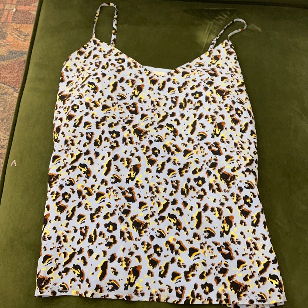 Lagence leopard tank top